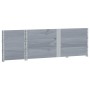 Jardinera de madera maciza de pino gris 150x50 cm de , Maceteros y jardineras - Ref: Foro24-3295437, Precio: 139,91 €, Descue...
