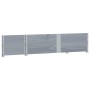 Jardinera de madera maciza de pino gris 150x50 cm by , Pots and planters - Ref: Foro24-3295409, Price: 96,64 €, Discount: %