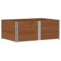 Jardinera de madera maciza de pino marrón 150x100 cm by , Pots and planters - Ref: Foro24-3295442, Price: 157,66 €, Discount: %
