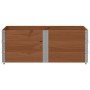 Jardinera de madera maciza de pino marrón 150x100 cm by , Pots and planters - Ref: Foro24-3295442, Price: 160,97 €, Discount: %