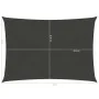 Toldo de vela gris antracita HDPE 160 g/m² 4x5 m de vidaXL, Sombrillas - Ref: Foro24-311078, Precio: 45,85 €, Descuento: %