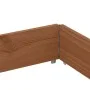 Jardinera de madera maciza de pino marrón 150x100 cm by , Pots and planters - Ref: Foro24-3295442, Price: 157,66 €, Discount: %
