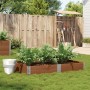Jardinera de madera maciza de pino marrón 150x100 cm by , Pots and planters - Ref: Foro24-3295414, Price: 65,22 €, Discount: %