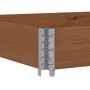Massive Holzblumenkasten aus brauner Kiefer 150x100 cm von , Töpfe und Pflanzgefäße - Ref: Foro24-3295414, Preis: 65,22 €, Ra...