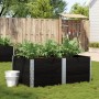 Massive schwarze Kiefernholz-Pflanzschale 150x100 cm von , Töpfe und Pflanzgefäße - Ref: Foro24-3295440, Preis: 137,77 €, Rab...