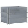 Massive Holzblumenkasten aus grauer Kiefer 80x60 cm von , Töpfe und Pflanzgefäße - Ref: Foro24-3295421, Preis: 79,92 €, Rabat...