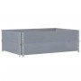 Jardinera de madera maciza de pino gris 120x80 cm de , Maceteros y jardineras - Ref: Foro24-3295849, Precio: 82,67 €, Descuen...