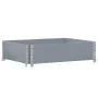 Jardinera de madera maciza de pino gris 80x60 cm by , Pots and planters - Ref: Foro24-3295837, Price: 36,49 €, Discount: %