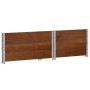 Massive Holzblumenkasten aus brauner Kiefer 80x60 cm von , Töpfe und Pflanzgefäße - Ref: Foro24-3295842, Preis: 56,52 €, Raba...