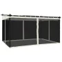 Cenador con paredes de malla acero crema 4x3 m by , Tents and gazebos - Ref: Foro24-4003911, Price: 376,12 €, Discount: %