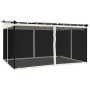 Pavillon mit cremefarbenen Stahl-Gitterwänden 4x3 m von , Zelte und Pavillons - Ref: Foro24-4003911, Preis: 348,53 €, Rabatt: %