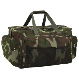 Bolso de pesca impermeable tela Oxford verde camuflaje by , Gear boxes and bags - Ref: Foro24-4009951, Price: 40,16 €, Discou...