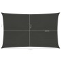 Toldo de vela gris antracita HDPE 160 g/m² 2x4,5 m de vidaXL, Sombrillas - Ref: Foro24-311065, Precio: 26,97 €, Descuento: %