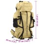 Mochila de senderismo tela oxford caqui 60 l de , Mochilas - Ref: Foro24-4009966, Precio: 57,23 €, Descuento: %