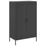 Schwarzer Stahlschrank 68x39x113 cm von , Sideboards - Ref: Foro24-842964, Preis: 136,49 €, Rabatt: %