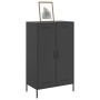 Aparador de acero negro 68x39x113 cm by , Sideboards - Ref: Foro24-842964, Price: 138,06 €, Discount: %