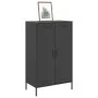 Schwarzer Stahlschrank 68x39x113 cm von , Sideboards - Ref: Foro24-842964, Preis: 136,49 €, Rabatt: %