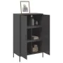 Schwarzer Stahlschrank 68x39x113 cm von , Sideboards - Ref: Foro24-842964, Preis: 136,49 €, Rabatt: %