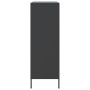 Aparador de acero negro 68x39x113 cm by , Sideboards - Ref: Foro24-842964, Price: 138,06 €, Discount: %