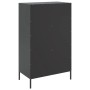 Aparador de acero negro 68x39x113 cm by , Sideboards - Ref: Foro24-842964, Price: 138,06 €, Discount: %