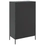 Schwarzer Stahlschrank 68x39x113 cm von , Sideboards - Ref: Foro24-842964, Preis: 136,49 €, Rabatt: %