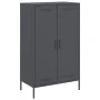 Anrichte aus anthrazitgrauem Stahl 68x39x113 cm von , Sideboards - Ref: Foro24-842966, Preis: 145,71 €, Rabatt: %