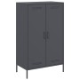Aparador de acero gris antracita 68x39x113 cm de , Aparadores - Ref: Foro24-842966, Precio: 147,29 €, Descuento: %
