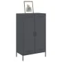 Anrichte aus anthrazitgrauem Stahl 68x39x113 cm von , Sideboards - Ref: Foro24-842966, Preis: 145,71 €, Rabatt: %