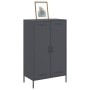 Aparador de acero gris antracita 68x39x113 cm de , Aparadores - Ref: Foro24-842966, Precio: 147,29 €, Descuento: %