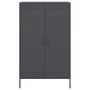 Anrichte aus anthrazitgrauem Stahl 68x39x113 cm von , Sideboards - Ref: Foro24-842966, Preis: 145,71 €, Rabatt: %