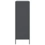 Anrichte aus anthrazitgrauem Stahl 68x39x113 cm von , Sideboards - Ref: Foro24-842966, Preis: 145,71 €, Rabatt: %