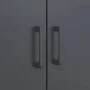 Aparador de acero gris antracita 68x39x113 cm de , Aparadores - Ref: Foro24-842966, Precio: 145,65 €, Descuento: %