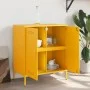 Aparador de acero amarillo mostaza 68x39x79 cm by , Sideboards - Ref: Foro24-842979, Price: 123,18 €, Discount: %