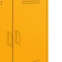 Aparador de acero amarillo mostaza 68x39x79 cm by , Sideboards - Ref: Foro24-842979, Price: 124,75 €, Discount: %