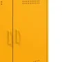 Aparador de acero amarillo mostaza 68x39x79 cm by , Sideboards - Ref: Foro24-842979, Price: 123,18 €, Discount: %