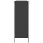 Aparador de acero negro 68x39x113 cm by , Sideboards - Ref: Foro24-842970, Price: 120,87 €, Discount: %