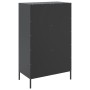 Aparador de acero negro 68x39x113 cm by , Sideboards - Ref: Foro24-842970, Price: 120,87 €, Discount: %