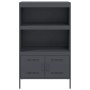 Aparador de acero gris antracita 68x39x113 cm de , Aparadores - Ref: Foro24-842972, Precio: 128,24 €, Descuento: %