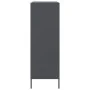 Anrichte aus anthrazitgrauem Stahl 68x39x113 cm von , Sideboards - Ref: Foro24-842972, Preis: 126,86 €, Rabatt: %