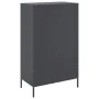 Anrichte aus anthrazitgrauem Stahl 68x39x113 cm von , Sideboards - Ref: Foro24-842972, Preis: 126,86 €, Rabatt: %