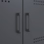 Aparador de acero gris antracita 68x39x113 cm de , Aparadores - Ref: Foro24-842972, Precio: 128,24 €, Descuento: %