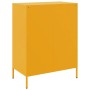 Aparador de acero amarillo mostaza 68x39x89 cm de , Aparadores - Ref: Foro24-842985, Precio: 157,14 €, Descuento: %