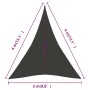 Sail awning anthracite gray HDPE 160 g/m² 3x4x4 m by vidaXL, Umbrellas - Ref: Foro24-311090, Price: 25,75 €, Discount: %