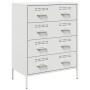 Weißer Stahlschrank 68x39x89 cm von , Sideboards - Ref: Foro24-842987, Preis: 156,43 €, Rabatt: %
