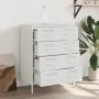 Aparador de acero blanco 68x39x89 cm de , Aparadores - Ref: Foro24-842987, Precio: 154,63 €, Descuento: %