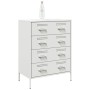 Weißer Stahlschrank 68x39x89 cm von , Sideboards - Ref: Foro24-842987, Preis: 156,43 €, Rabatt: %