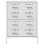 Weißer Stahlschrank 68x39x89 cm von , Sideboards - Ref: Foro24-842987, Preis: 156,43 €, Rabatt: %