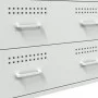 Weißer Stahlschrank 68x39x89 cm von , Sideboards - Ref: Foro24-842987, Preis: 154,63 €, Rabatt: %