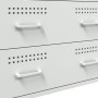 Weißer Stahlschrank 68x39x89 cm von , Sideboards - Ref: Foro24-842987, Preis: 156,43 €, Rabatt: %