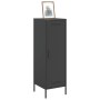 Aparador de acero negro 36x39x113 cm de , Aparadores - Ref: Foro24-843006, Precio: 94,88 €, Descuento: %